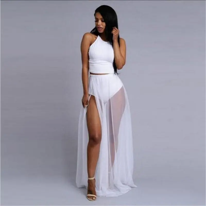 Womens Sexy Dress Mesh Patchwork Club Dresses Maxi 2 Piece Set Women Party Night Club Dress Off Shoulder Two Piece Outfits 8