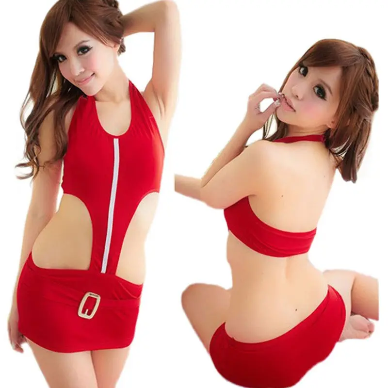 Womens Sexy Lingerie Adult Laceup Front Bodysuits Erotic Underwears Sleepwears Sexy Costumes 2