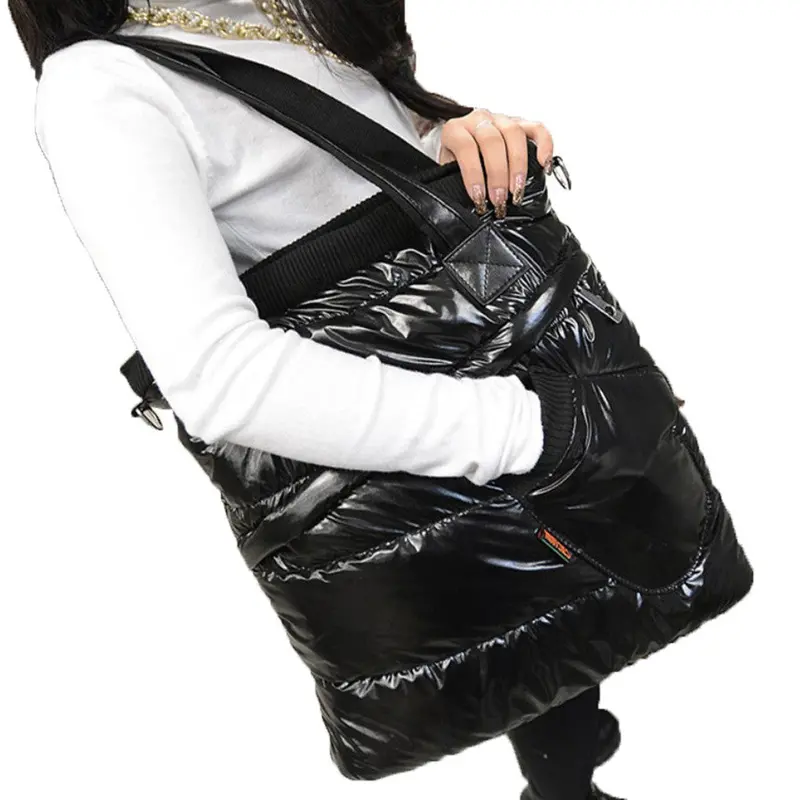 Womens Shoulder Bag Black Girls Ladies Luxury Handbags Designer Space Cotton Totes Bolsos Mujer 2
