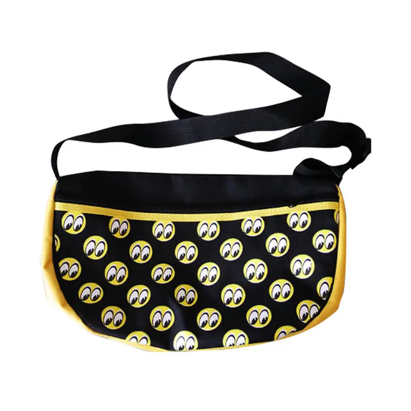 Women's Shoulder Bag Canvas Eye Pattern Messenger Bag Crossbody Bag Hbag Bag 1