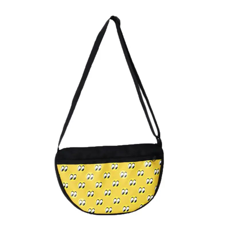 Women's Shoulder Bag Canvas Eye Pattern Messenger Bag Crossbody Bag Hbag Bag 2