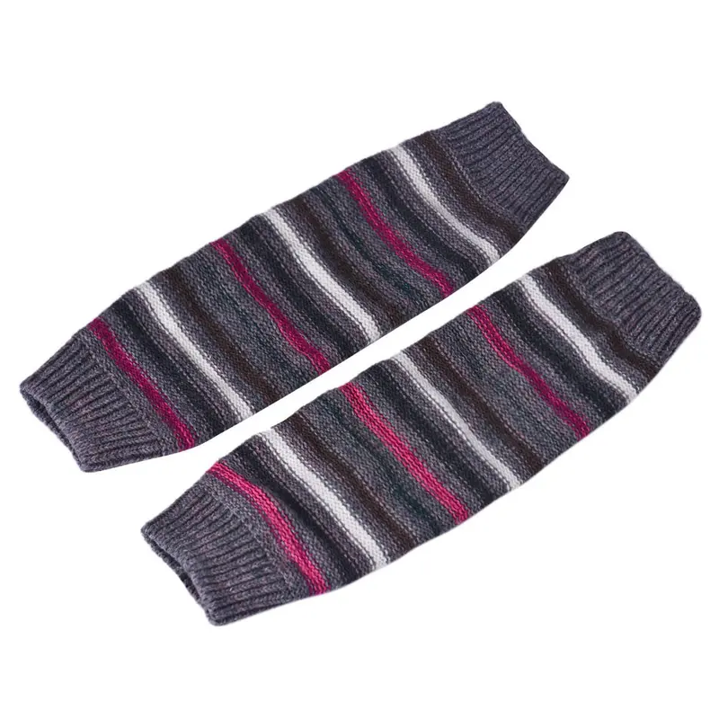 Womens Thick Warm Knitted Leg Warmers Gaiters Socks Boot Cover 5