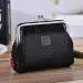Womens Wallet Coin Purse Black Card Holder Clutch Bag Handbag Bolsa Feminina 1