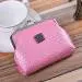 Womens Wallet Coin Purse Black Card Holder Clutch Bag Handbag Bolsa Feminina 6