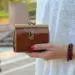 Womens Wallets And Purses Retro Clutch Hasp Key Change Wallet Pu Leather Coin Bag Mini Handbag 2