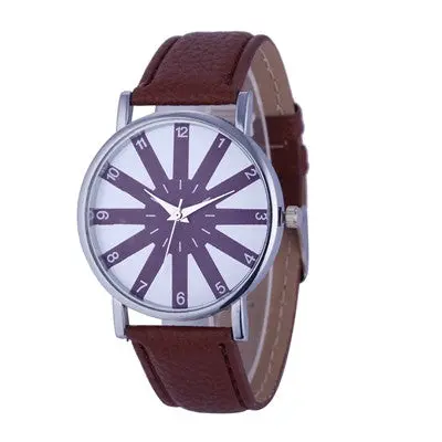 Women's Watches Dress Clock Pu Leather Band Analog Elegant Quartz Wrist Watch Relogio Feminino 4