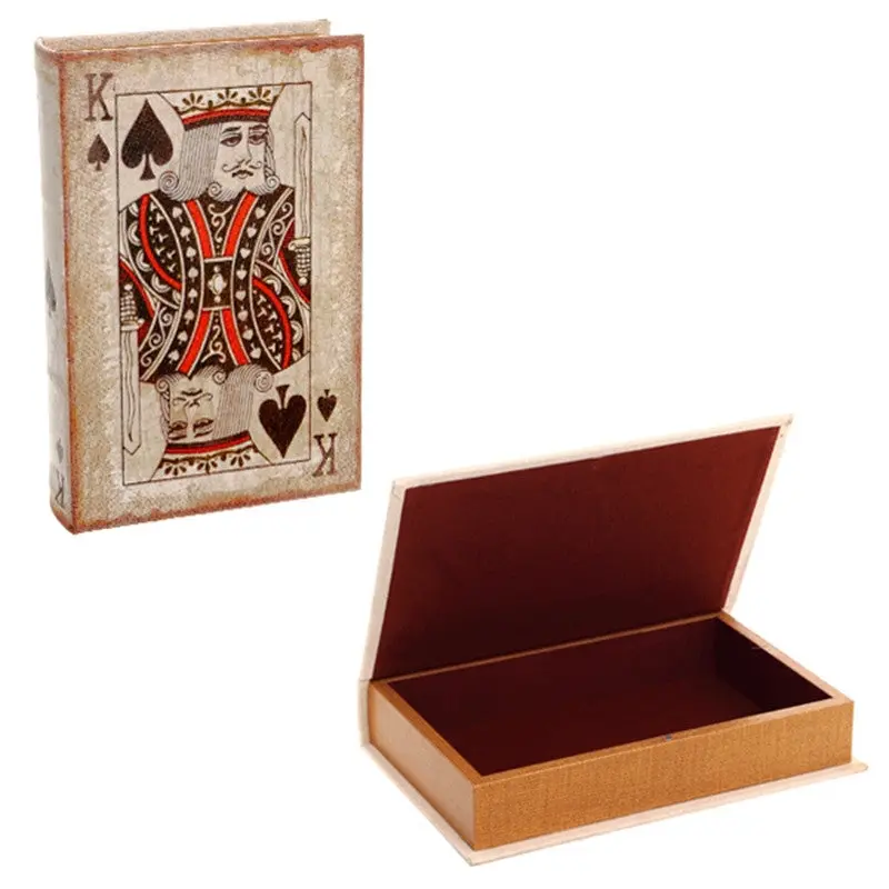 Wood Storage Box Jewelry Boxes Cosmetic Travel Case Key Card Pos Storage 89529 12