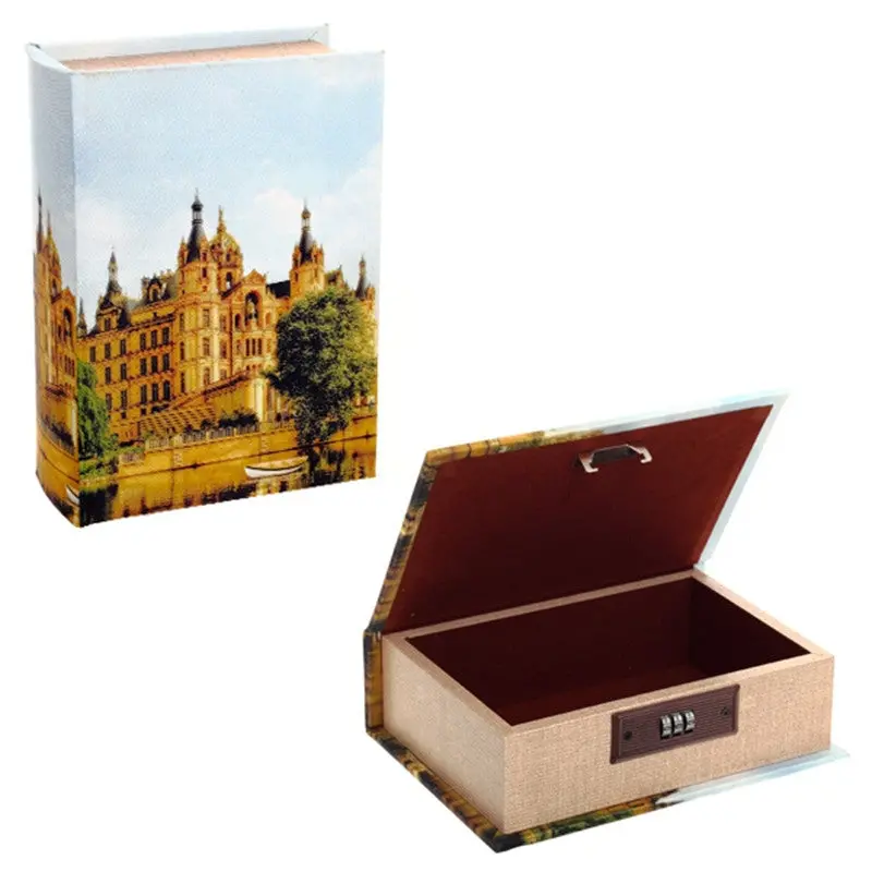 Wood Storage Box Jewelry Boxes Cosmetic Travel Case Key Card Pos Storage 89529 13