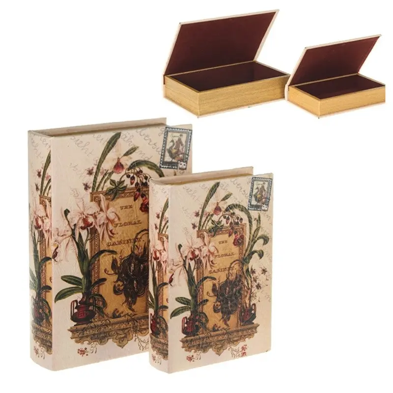 Wood Storage Box Jewelry Boxes Cosmetic Travel Case Key Card Pos Storage 89529 6