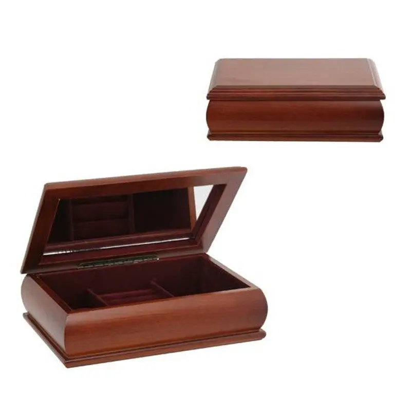 Wood Storage Box Jewelry Boxes Cosmetic Travel Case Key Earphone Wire/Electric Wire Storage 89509 1