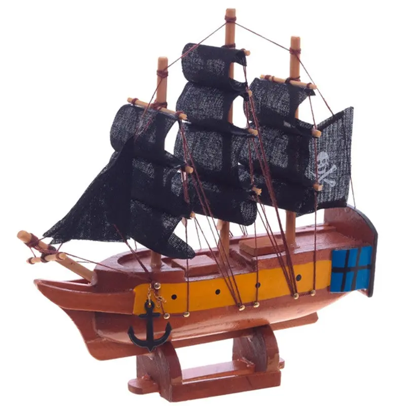 Wooden Nautical Sailing Ship Maritime Boat Model Home Desk Decoration 90669 1