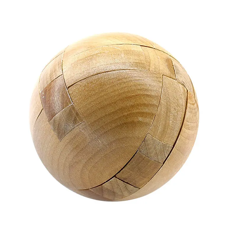 Wooden Toys Intelligence Magic Wooden Cube Puzzle Luban Lock China Brain Teaser Puzzle Educational Toys For Children 1