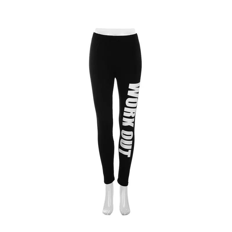 Workout Leggings Elastic Comfortable Stretch Sport Slim Legging Workout Pants Yo-Ga Training Fitness Trousers Leggins 1