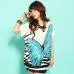 Workwears Casual Women Tees Butterfly Print Chiffon Top T Shirts Women Clothing 1
