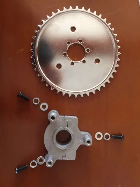 Wp Hub Mount 44T Sprocket Bracket, 1