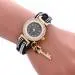 Wrap Around Bayan Saat Padlock Diamond Bracelet Watches For Women Orologi Donna Relogio Azul Feminino Feida 1