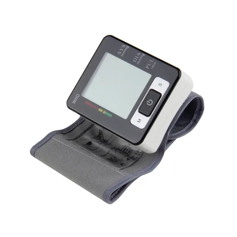 Wrist Blood Pressure Upper Monitor W113automatic Digital Heart Beat Meter Lcd Screen 1