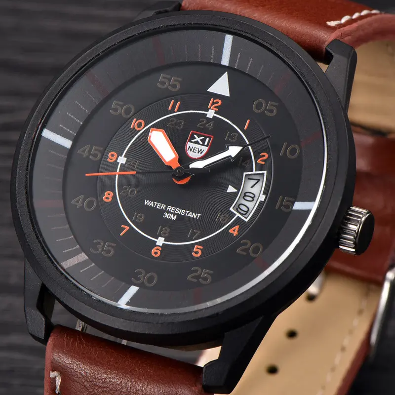 Xi Mens Watches Top Luxury Military Waterproof Date Men's Quartz Wrist Watches Army Men Watch Relogio Masculino 3
