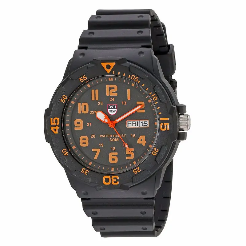Xi Quartz Watch Top Luxury Relogio Masculino Men Military Army Date Business Resin Strap Analog Wrist Watches 3