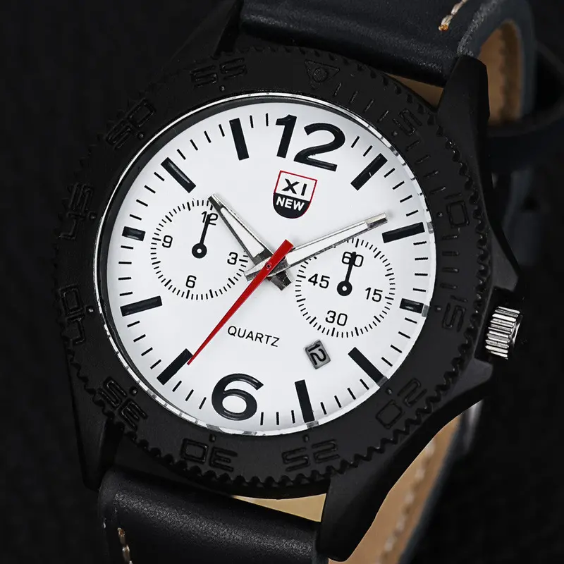 Xi Quartz Watch Top Luxury Relogio Masculino Military Date Quartzwatches Analog Army Men's Date Wrist Watches 1