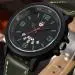 Xi Watch Men Relogio Masculino Top Luxury Military Army Pu Leather Band Analog Quartz Business Date Clock 4