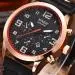 Xi Watch Men Top Luxury Pu Leather Band Military Army Business Quartz Big Dial Clock Relogio Masculino 1