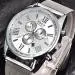 Xi Watches Men Top Luxury Military Army Gold Clock Relogio Masculino Date Analog Stainless Steel Mesh Band Watch 2