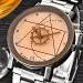 Xi Watches Mens Top Luxury Military Army Relogio Masculino Stainless Steel Band Geometry Retro Design Clock 4