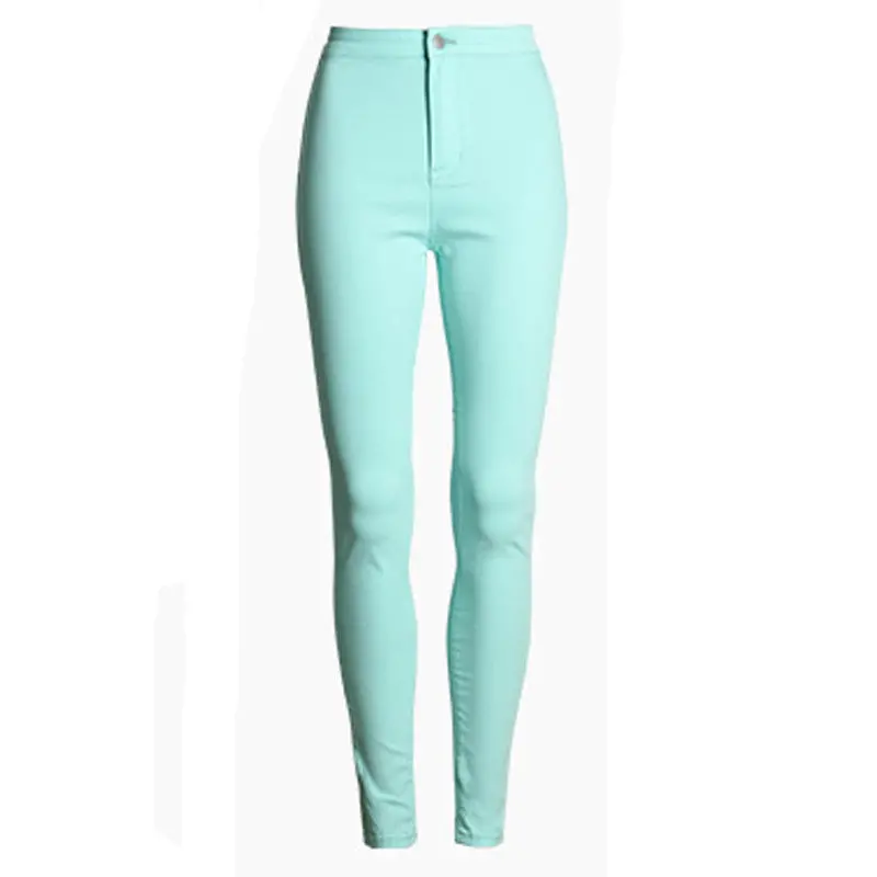 Xs-Xxl High Waist Jeans Femme Sexy Slim Skinny Jeans Woman Elastic Pencil Pants Denim Jeans For Women 9 Colors 1
