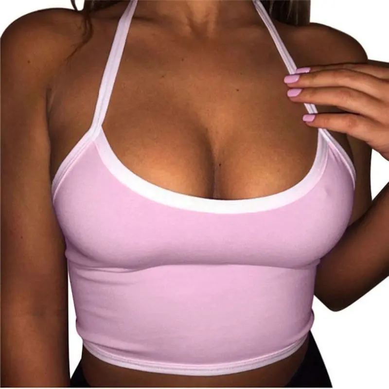 Xxxl Women Tank Top Tank Bustier Bra Vest Short Tops Cotton Women Tops Sexy Crop Top Bralette 6