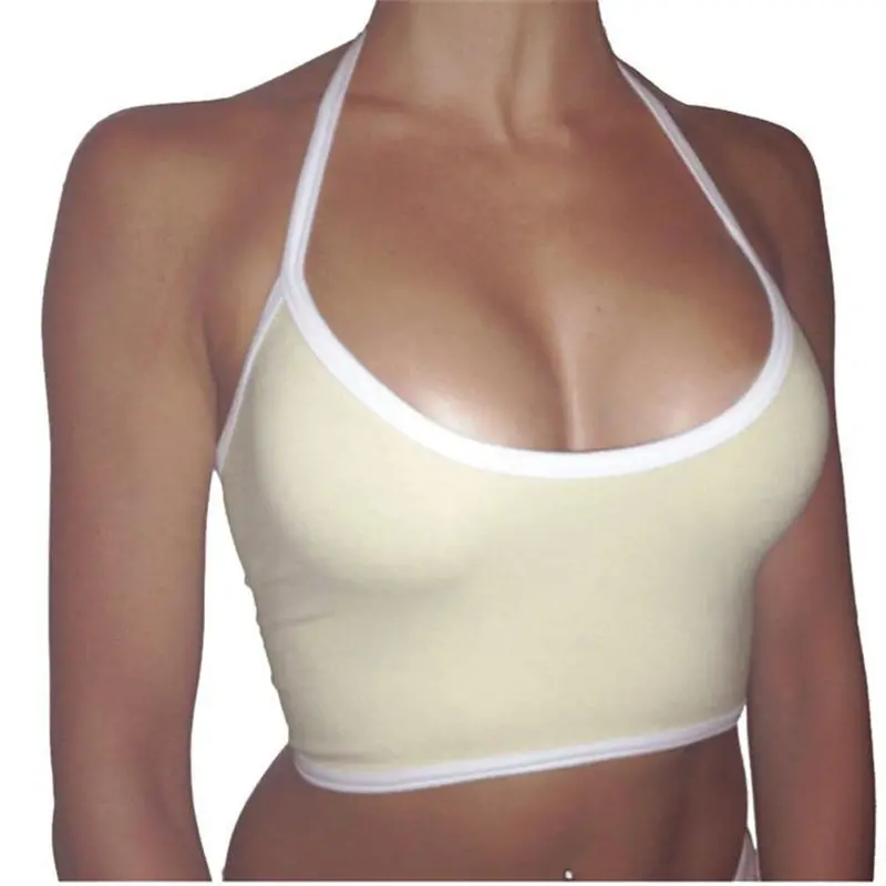 Xxxl Women Tank Top Tank Bustier Bra Vest Short Tops Cotton Women Tops Sexy Crop Top Bralette 7