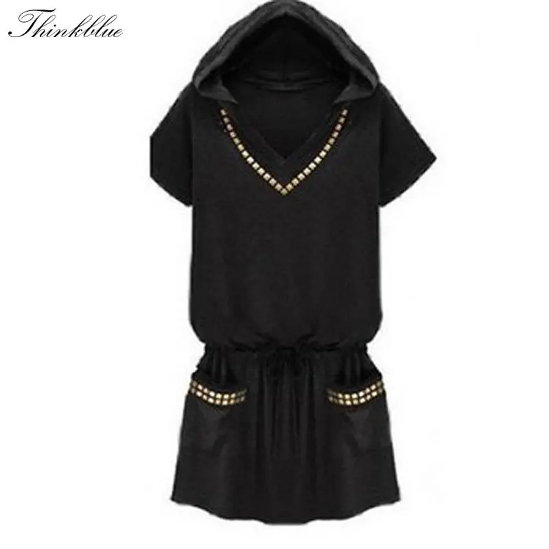 Xxxxl Casual Rivet Hoody Sweatshirts British Style Long Sleeve Women Hoodies Plus Size Hoodies For Women 4