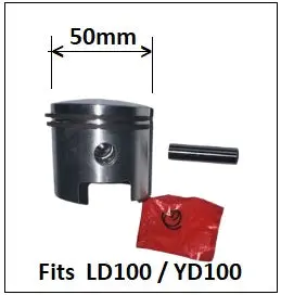 Yd > Ld100 & Yd100 Piston & Pin 1