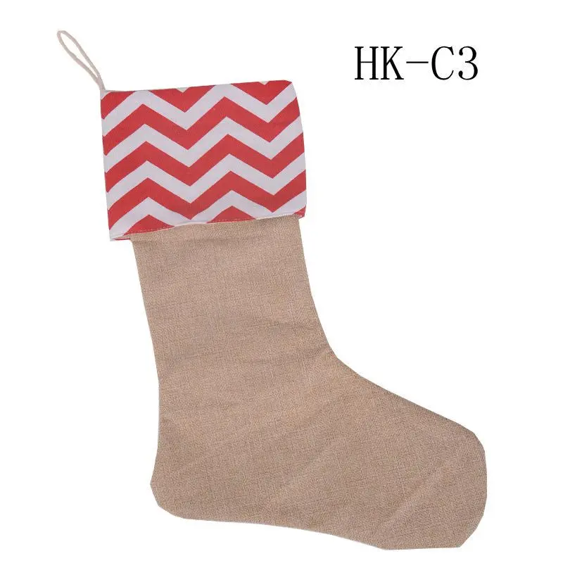 Year Mini Christmas Stockings Socks Santa Claus Candy Gift Bag Xmas Tree Decor Festival Party Ornament 94043 3