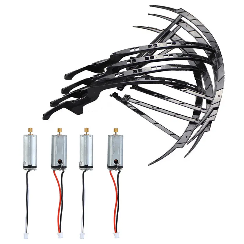Yizhan Tarantula X6 Jjrc H16 Spare Parts 4Pcs Motor + 4Pcs Propeller Protect 1