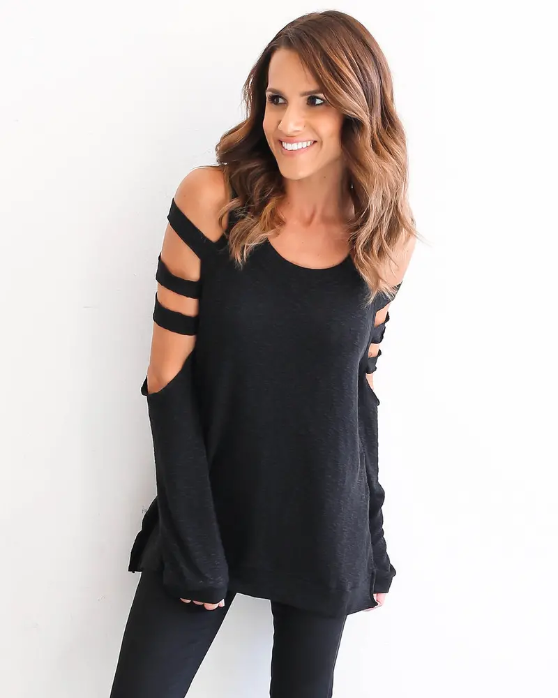 Young Girls' Scoop Neck Hollow Out Long Sleeved Cotton Tops Shirts Plus Size Casual Solild Bottoming Blouse Blusa Lx136 1