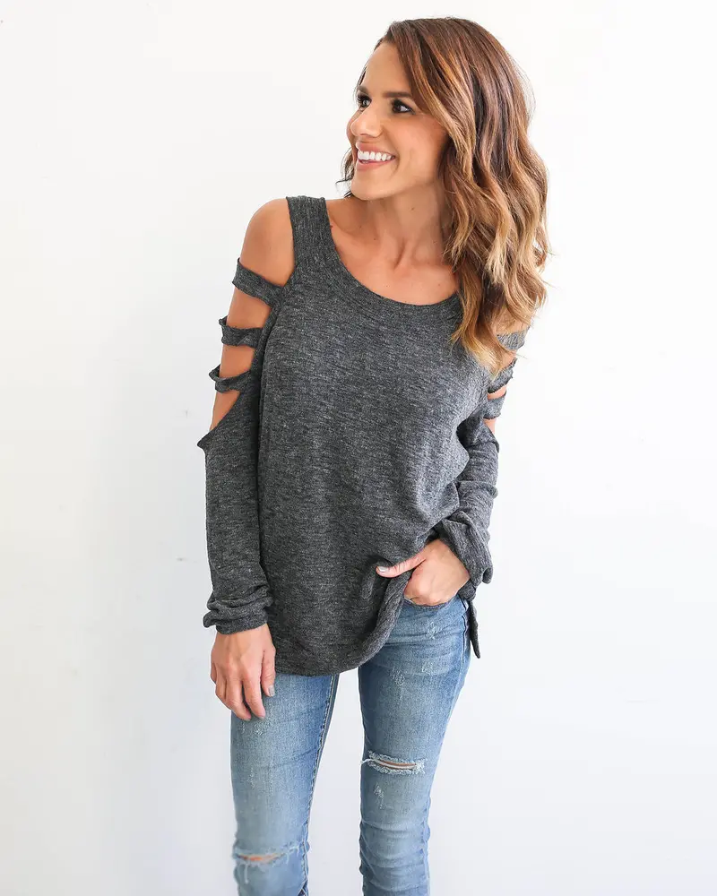 Young Girls' Scoop Neck Hollow Out Long Sleeved Cotton Tops Shirts Plus Size Casual Solild Bottoming Blouse Blusa Lx136 5