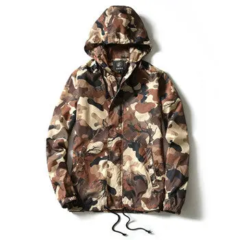 Zipper Hooded Camouflage Jackets And Coats Hombre Jaqueta Masculina Casual Slim Fitjackets Hombre 1