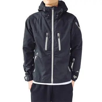Zipper Hooded Jackets And Coats Jaqueta Masculina Veste Homme Parkas Casual Slim Fit Jackets 1