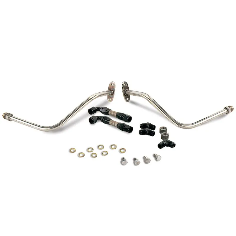 Banks Power Oil Drain Kit – Designed For Twin-Turbo Applications 1