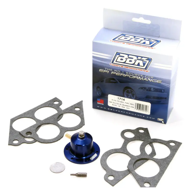 Bbk Adjustable Fuel Pressure Regulator Kit For Gm Tuned Port Injection – Fits 305 & 350 Engines 1