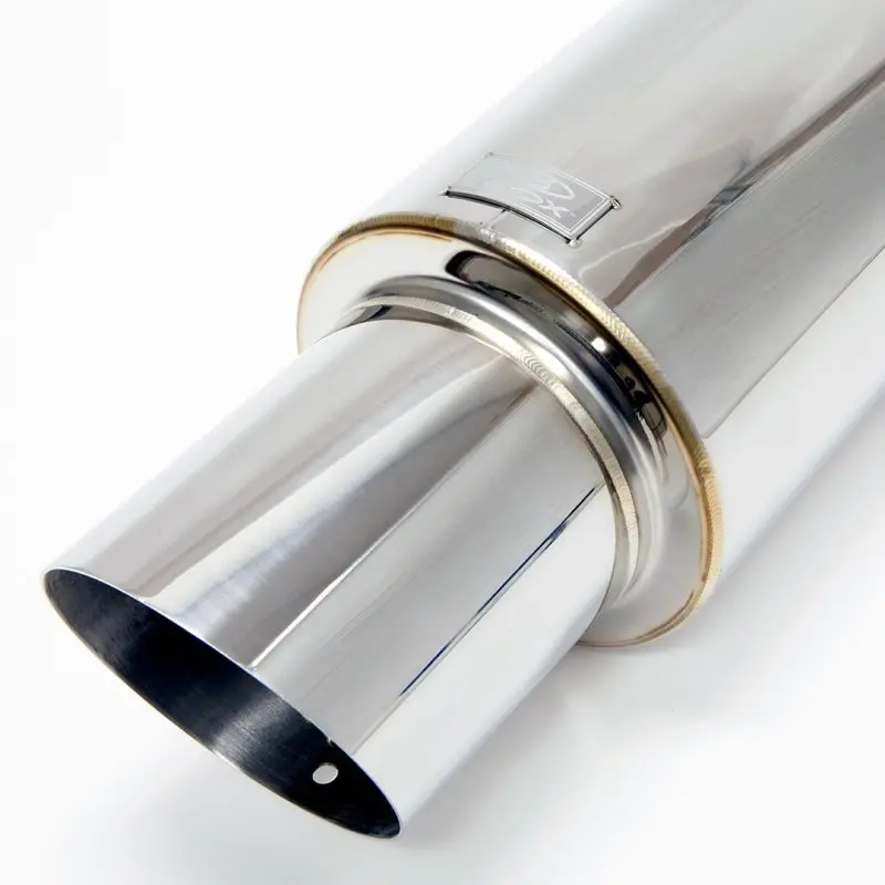 Blox Racing 60.5Mm Angled-Tip Street Exhaust Muffler 1