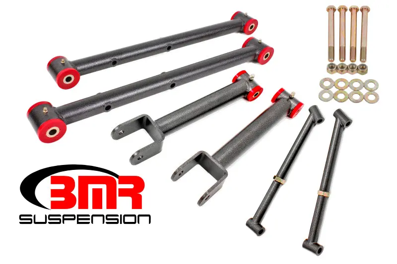 Bmr Non-Adjustable Rear Suspension Kit – Black Hammertone Finish For 1964–1967 A-Body Vehicles 1