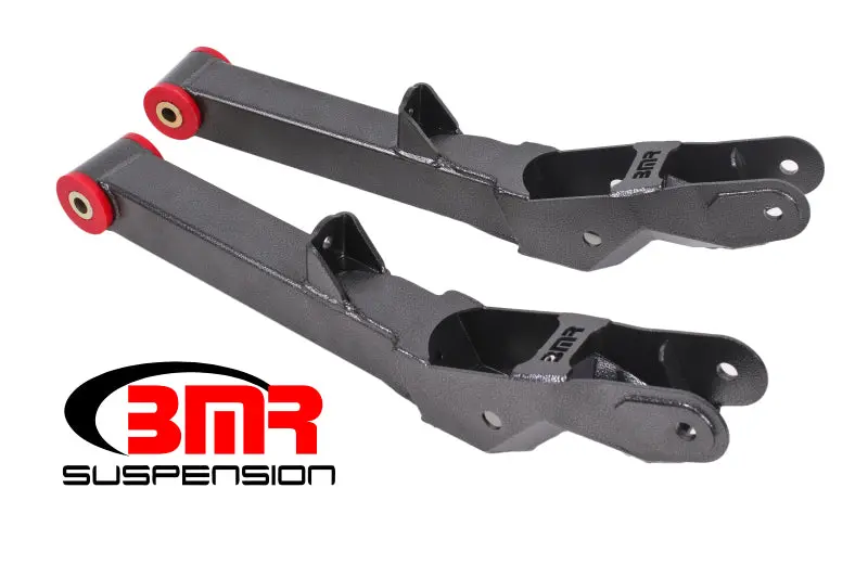 Bmr Rear Lower Control Arms – Non-Adjustable Polyurethane Bushings, Black Hammertone For 2010–2015 Chevrolet Camaro (5Th Gen) 1