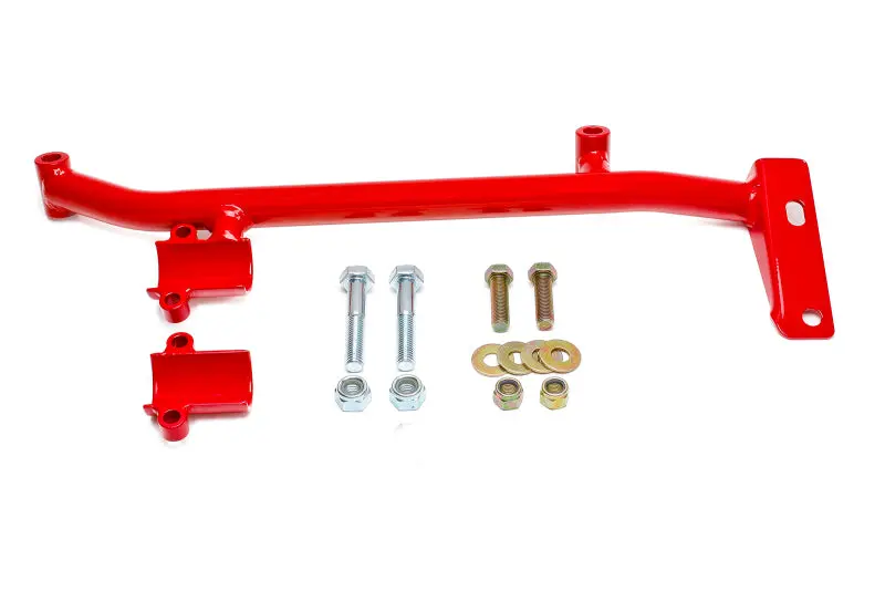 Bmr Red Manual Steering Bracket For 1993–2002 F-Body Vehicles (Stock K-Member Compatible) 1