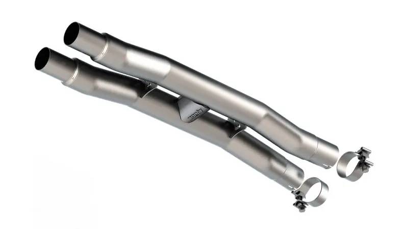 Borla H-Pipe Exhaust System (2.75") For 2015–2023 Ford Mustang Gt — Oe Resonator Replacement 1