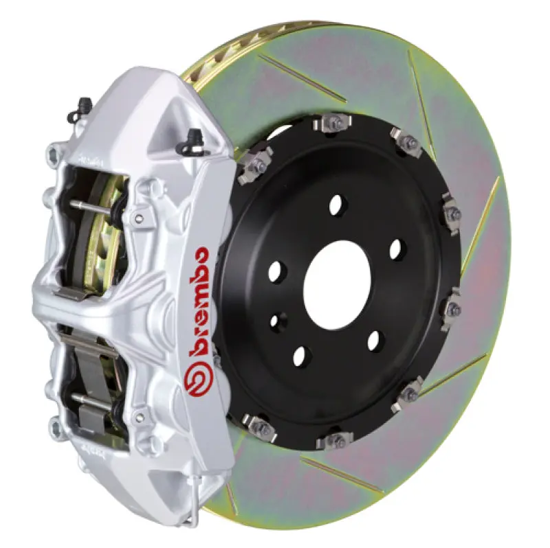 Brembo Gt Front Big Brake Kit – 6-Piston Calipers With Slotted 365X34Mm Two-Piece Rotors For 2014–2018 Mercedes-Amg A45 1