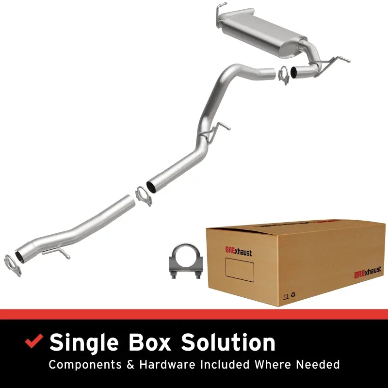 Brexhaust Full Bolt-On Exhaust System For 2012–2018 Jeep Wrangler 3.6L V6 1