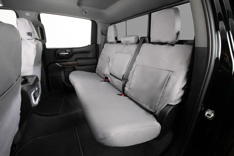 Covercraft Polycotton Seat Covers – Custom-Fit Front Row For 2016–2018 Toyota Rav4 (Grey) 1