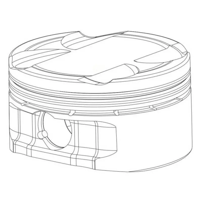 Cp Pistons Compression Ring Set – Single Kit For Sc7401 Pistons 1